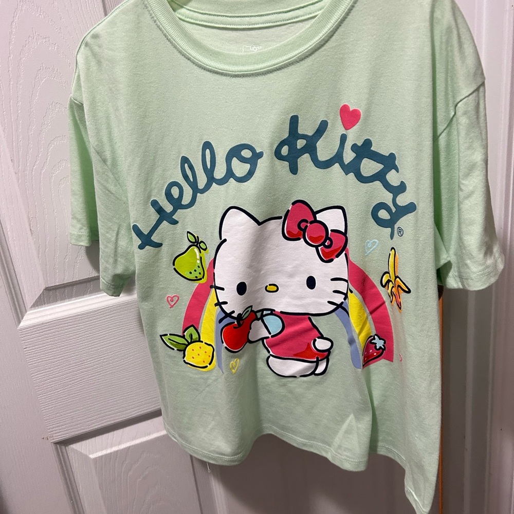 Hello Kitty Mint Green Short Sleeve Tee